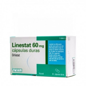 LINESTAT 60 MG CAPSULAS...