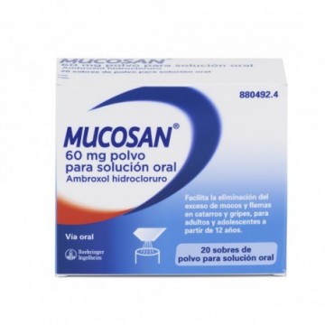 Mucosan 60 Mg Polvo para...