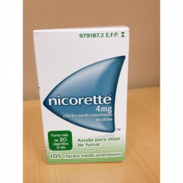 Nicorette 4 Mg Chicles...