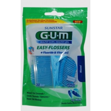 Gum Easy Flossers 30 Seda...