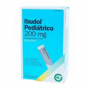 IBUDOL PEDIÁTRICO 200 MG...