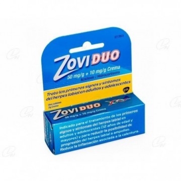 ZOVIDUO 50 mg/g + 10 mg/g...