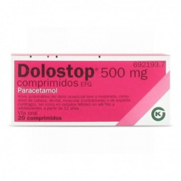 DOLOSTOP 500 MG COMPRIMIDOS...