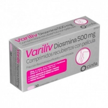 VARILIV DIOSMINA 500 MG...