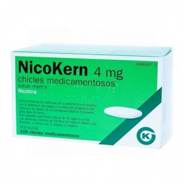 NICOKERN 4 MG CHICLES...