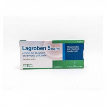 LAGROBEN 5 MG/ML COLIRIO EN...