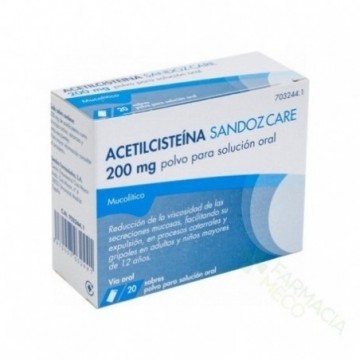 Acetilcisteína Sandoz Care...