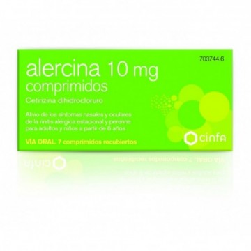 Alercina 10 Mg 7...